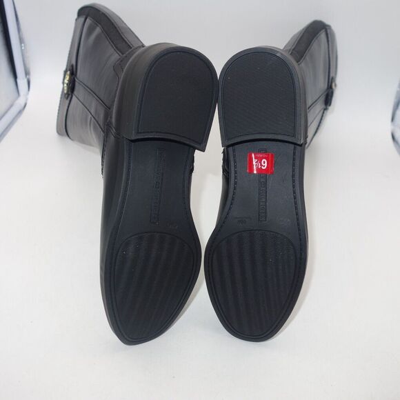 NEW Tommy Hilfiger Imina Black Knee High Riding Boot Women's Size 6.5 - Picture 11 of 11